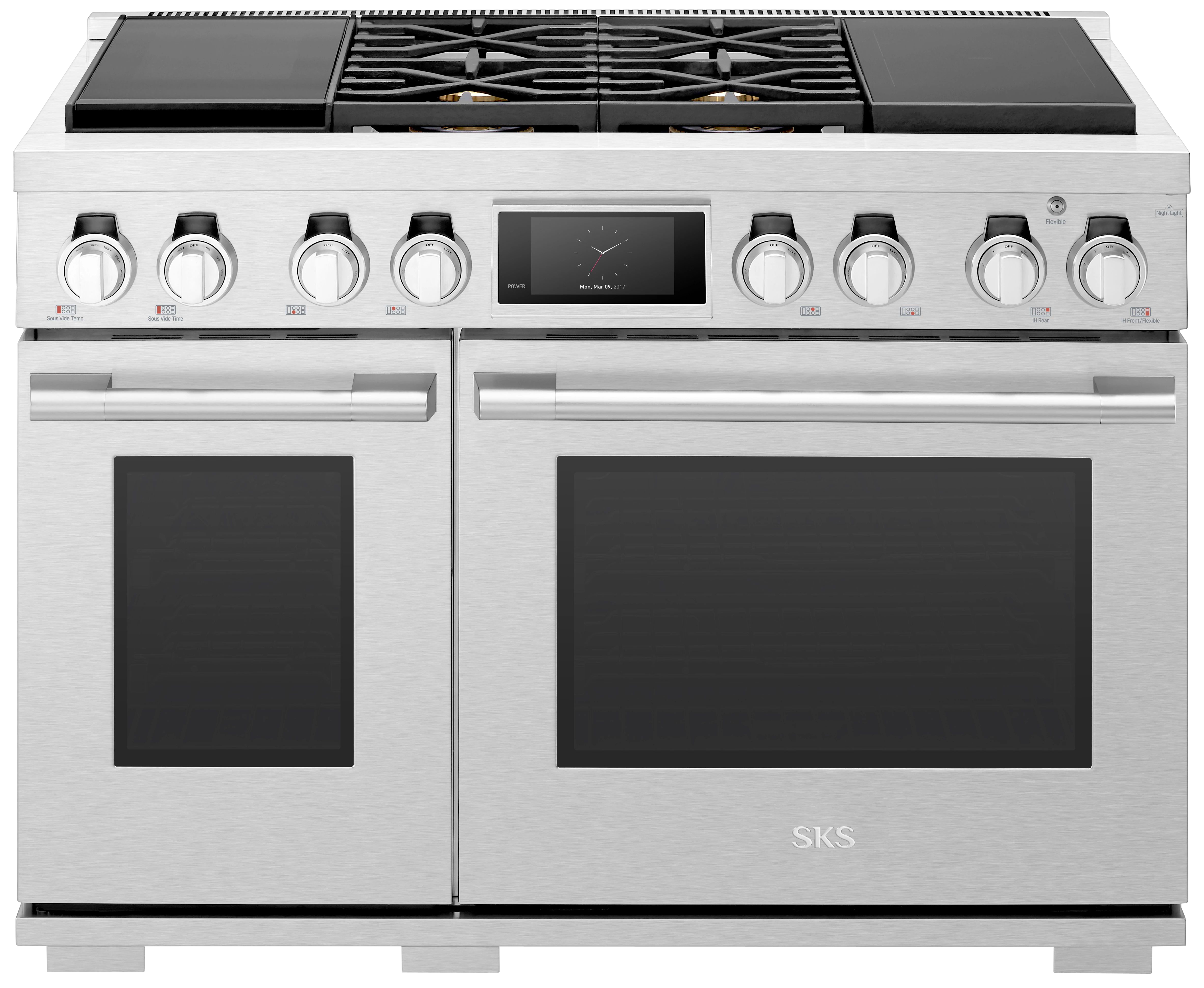 SIGNATURE KITCHEN SUITE 48'' Dual-Fuel Pro Range with Sous Vide