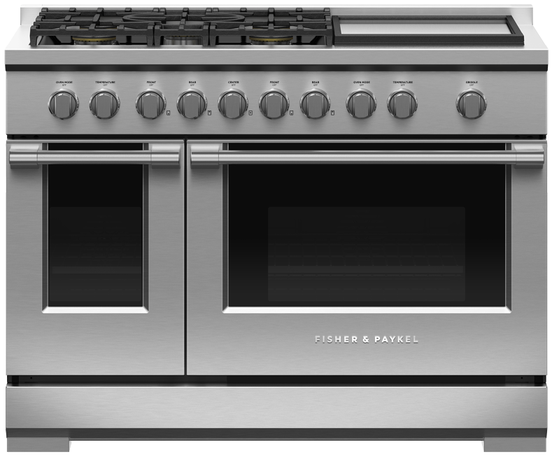 Fisher & Paykel Freestanding Double Oven Gas Range - Thumbnail 3