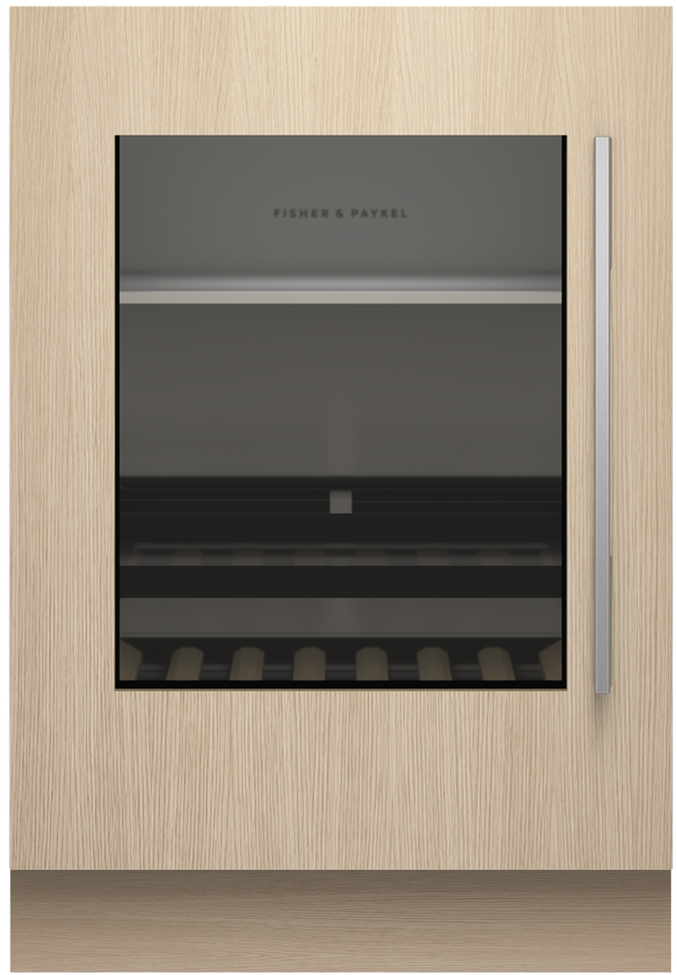 FISHER & PAYKEL 24" Beverage Center, Slidable Shelf, Adjustable Temp ...