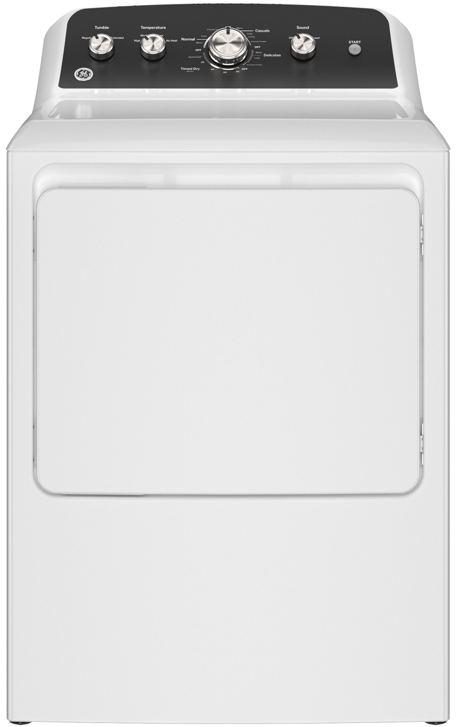 GE 7.2 cu. ft. Gas Dryer, 120 ft. Venting, Extended Tumble