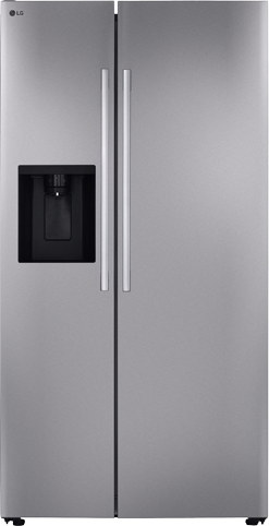 LG Appliances Amana 34 in. Wide 21.4 cu. ft. Side-by-Side Refrigerator (ASI2175GRB)