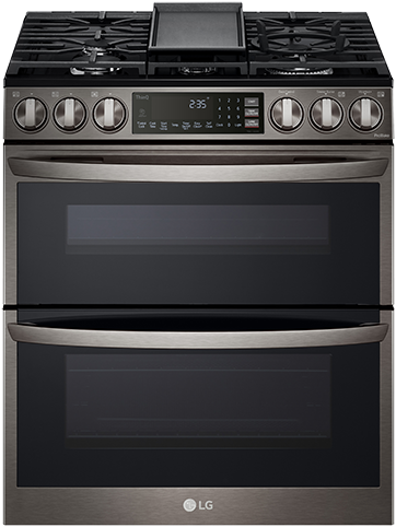 LG LTGL6937D Gas Double Oven Slide-in Range