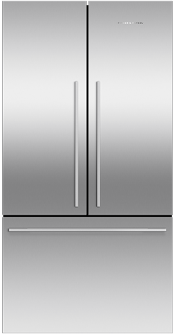FISHER & PAYKEL Freestanding French Door Refrigerator Freezer, 36