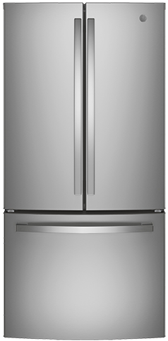 GE ENERGY STAR 18.6 cu. ft. Counter Depth French Door Refrigerator