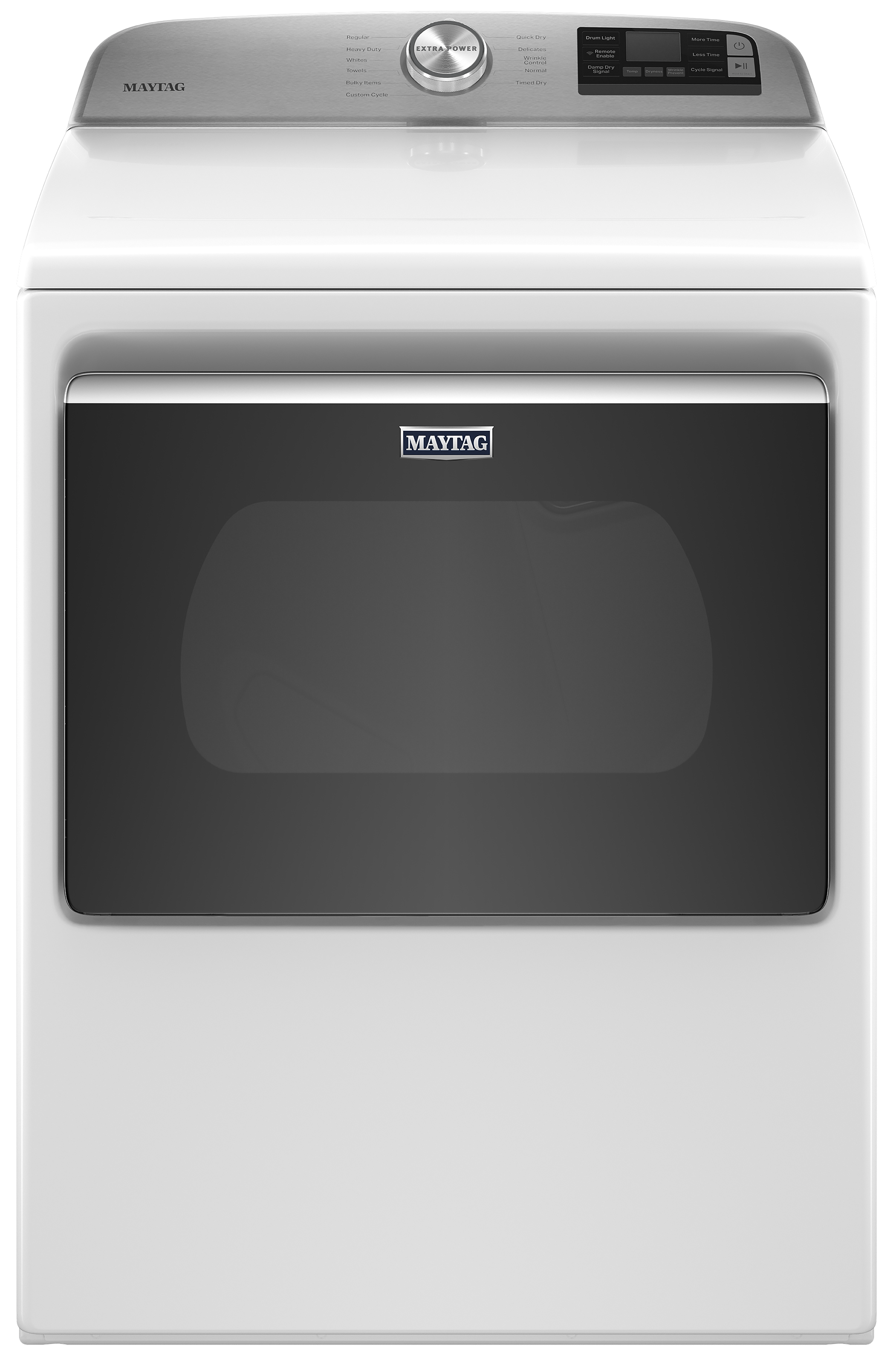 Maytag Maytag 27 Inch Electric Smart Dryer with 7.4 Cu. Ft. Capacity, Extra Power Button, WiFi Enabled, Remote Access, 11 Dry Cycles,