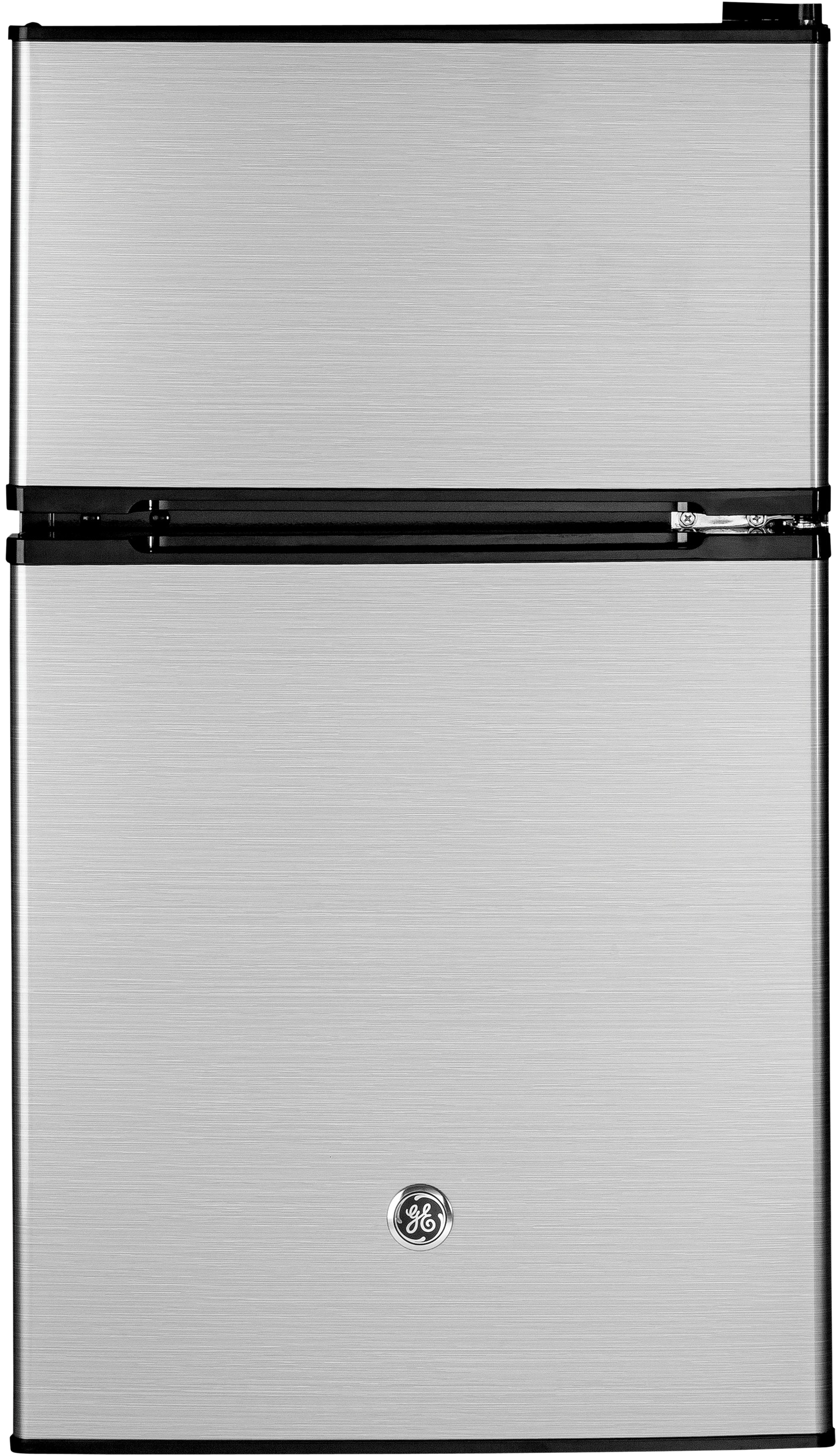 GE ENERGY STAR 19'' Double-Door Compact Refrigerator with Storage
