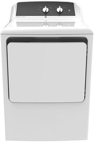 GE APPLIANCES 27 Inch Gas Dryer with 6.2 Cu. Ft. Capacity, 3 Dry